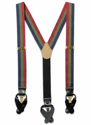 Royal Scots Braces Braces The Regimental Shop Blue/Green/Maroon one size fits all 