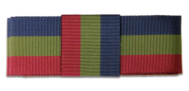 Royal Scots Regiment Ribbon for any brimmed hat Ribbon for hat The Regimental Shop 75cm (30") with Loop Blue/Green/Red 