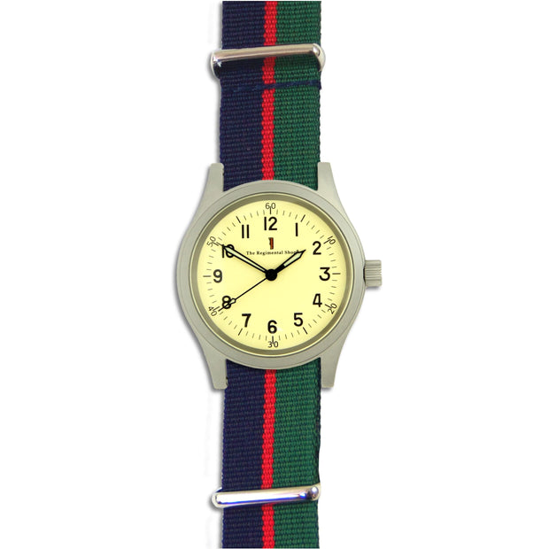 Royal Welsh M120 Watch M120 Watch The Regimental Shop Silver/Yellow/Blue/Red/Green  