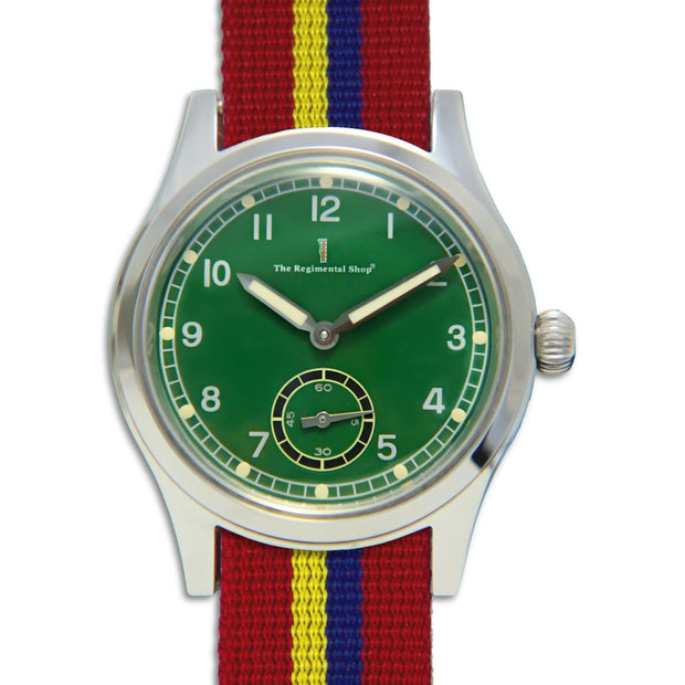 Royal Military Academy Sandhurst Meridian Watch Meridian Watch The Regimental Shop Green/Silver/Red/Yellow/Blue one size fits all
