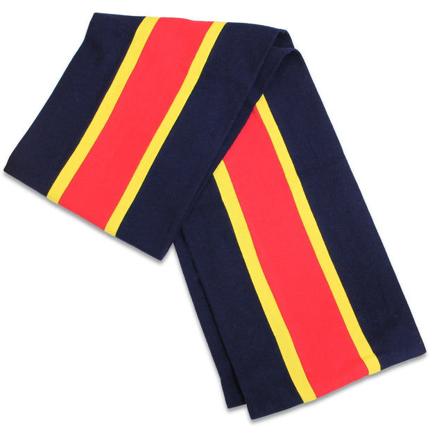 Sandhurst (Royal Military Academy) "New Stripe" Scarf Scarf, Wool The Regimental Shop   