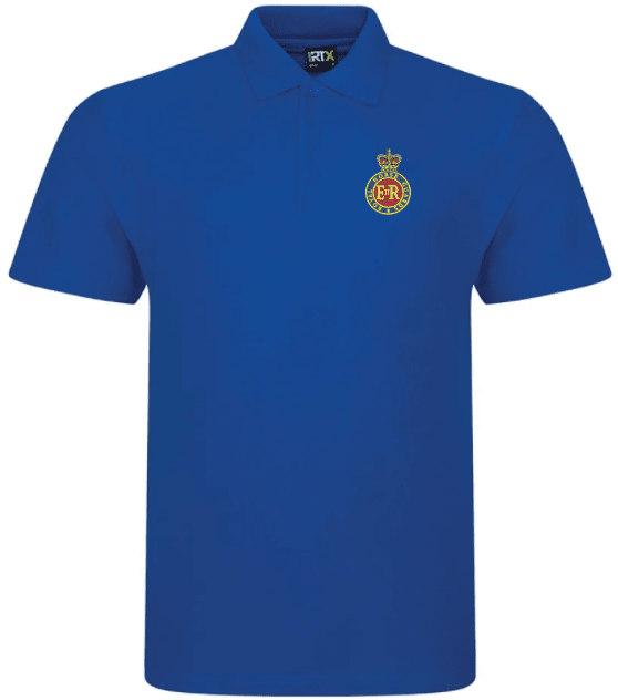 ROYAL HORSE GUARDS - Polo Shirt -S - Royal Blue Stock Clearance The Regimental Shop