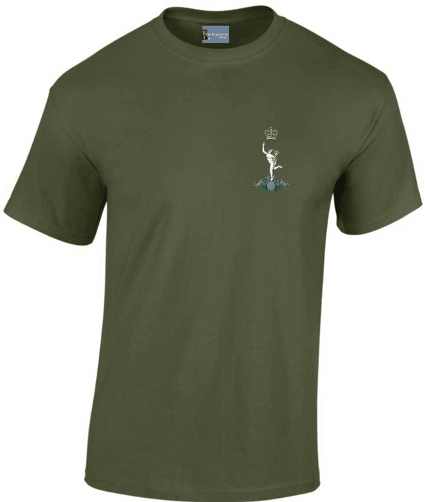 ROYAL CORPS OF SIGNALS T-Shirt - L -Army Green (Olive) Stock Clearance The Regimental Shop
