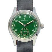 Meridian Watch with Silver Strap Meridian Watch The Regimental Shop Green/Silver one size fits all