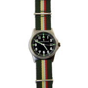 Small Arms School Corps G10 Military Watch G10 Watch The Regimental Shop Green/Yellow/Light Blue/Red one size fits all