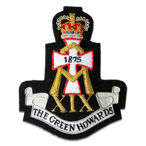 The Green Howards Blazer Badge Blazer badge The Regimental Shop Black/Gold/White/Red/Silver One size fits all 
