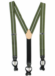 The Green Howards Braces Braces The Regimental Shop Green/Silver/Black one size fits all 