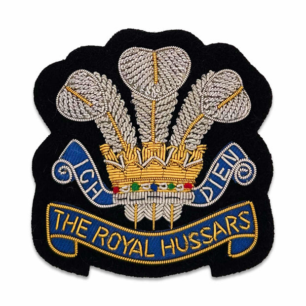 The Royal Hussars (PWO) Blazer Badge