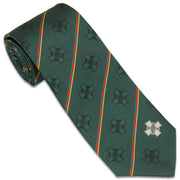 Ulster Defence Regiment Tie (Silk) Tie, Silk, Woven The Regimental Shop Green/Red/Yellow one size fits all