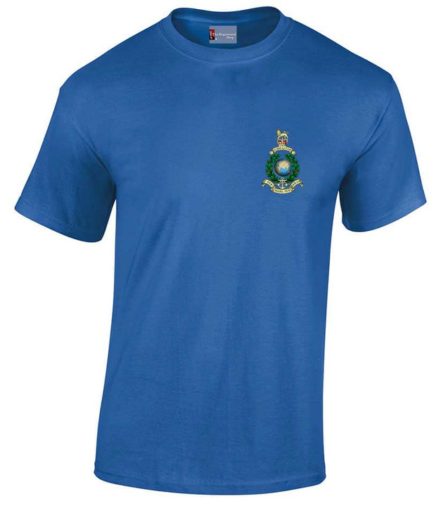 Royal Marines T-Shirt - XL - Royal Blue Stock Clearance The Regimental Shop   