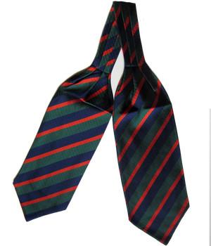 Royal Irish Regiment Silk Non Crease Cravat - regimentalshop.com