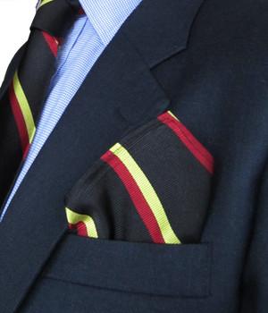 1st Batt. Royal Anglian Regiment Silk Pocket Square Pocket Square The Regimental Shop   