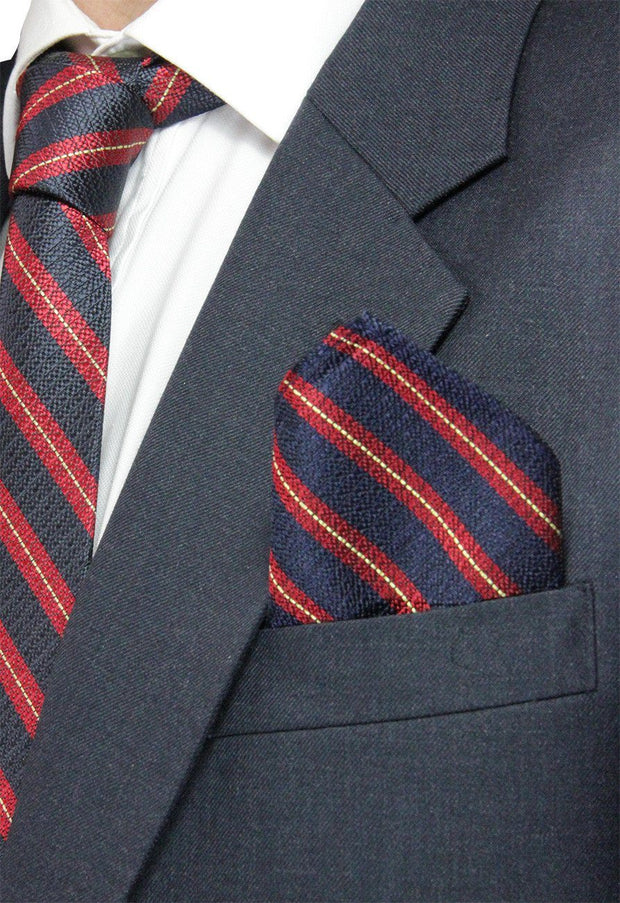 Royal Anglian Regiment Silk Non Crease Pocket Square Pocket Square The Regimental Shop   