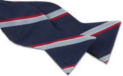 Royal Naval Air Service Silk (Self Tie) Bow Tie Bowtie, Silk The Regimental Shop   