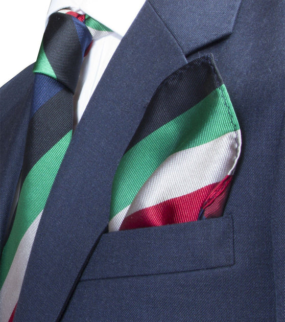 9th Regiment RLC Silk Pocket Square – The Regimental Shop