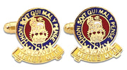 15th/19th The King's Royal Hussars T-Bar Cufflinks - regimentalshop.com