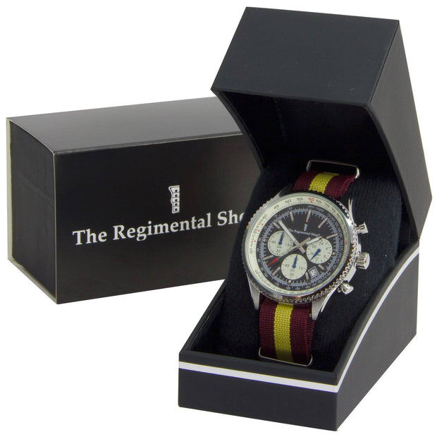 Royal Regiment of Fusiliers Military Chronograph Watch Chronograph The Regimental Shop   