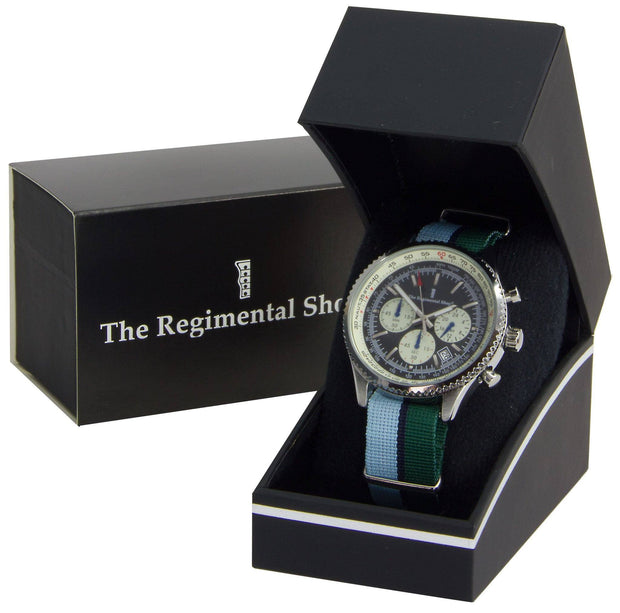 Royal Corps of Signals Military Chronograph Watch Chronograph The Regimental Shop   