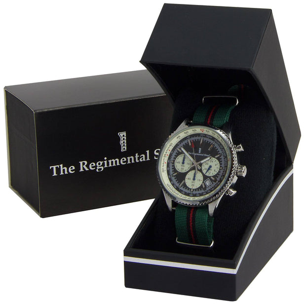 The Royal Yorkshire Regiment Military Chronograph Watch Chronograph The Regimental Shop   