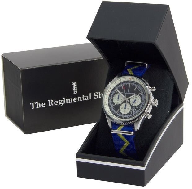 Royal Scots Dragoon Guards Vandyke Military Chronograph Watch Chronograph The Regimental Shop   