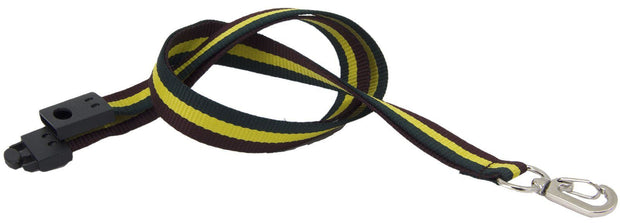 Royal Dragoon Guards Lanyard Lanyard The Regimental Shop Green/Red/Yellow one size fits all 