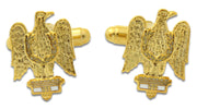 1st Royal Dragoons Cufflinks Cufflinks, T-bar The Regimental Shop Gold one size fits all 