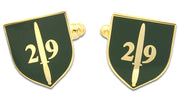 29 Commando Cufflinks Cufflinks, T-bar The Regimental Shop Green/Gold one size fits all 