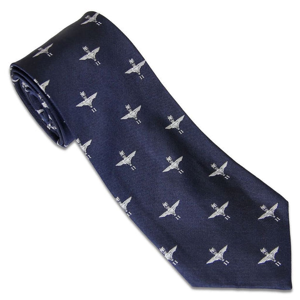 2 Parachute Regiment Tie (Silk) Tie, Silk, Woven The Regimental Shop Blue/Silver one size fits all 