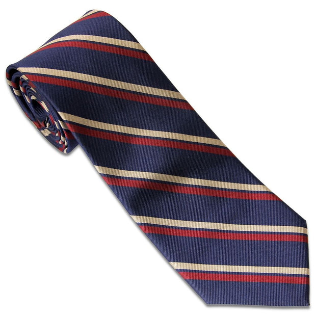 2nd Battalion Royal Anglian Regiment (Poachers) Tie (Silk) Tie, Silk, Woven The Regimental Shop Blue/Maroon/Buff one size fits all 