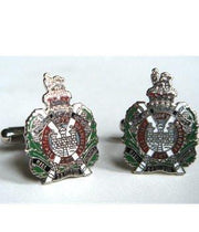 King's Own Scottish Borderers Cufflinks Cufflinks, T-bar The Regimental Shop   