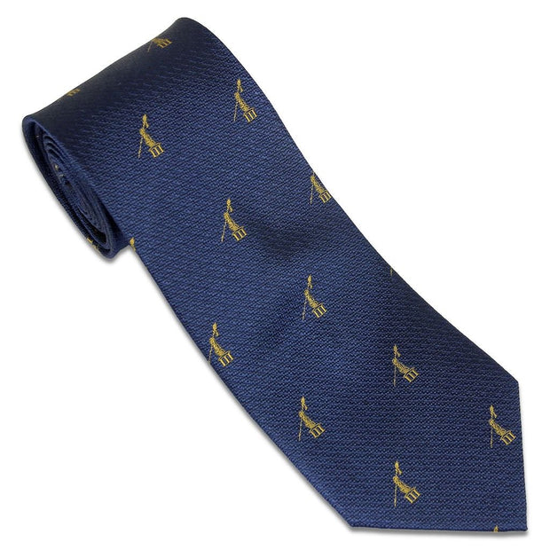 HAC 3 Squadron (Honourable Artillery Company) Tie (Silk Non Crease) Tie, Silk Non Crease The Regimental Shop Blue/Gold one size fits all 