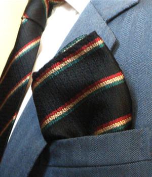 Mercian Regiment (Town) Silk Non Crease Pocket Square Pocket Square The Regimental Shop   