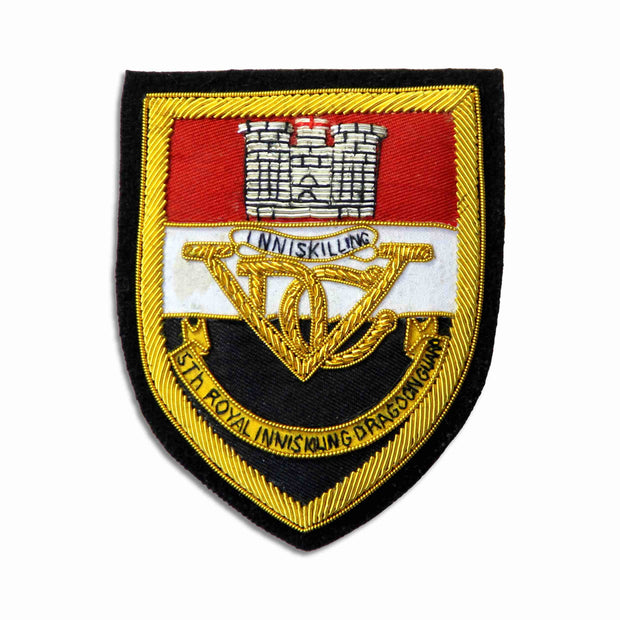 5th The Royal Inniskilling Dragoon Guards Blazer Badge Blazer badge The Regimental Shop Black/Gold/Red/White One size fits all 