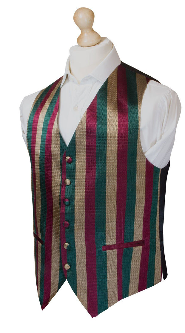 Mercian Regiment Silk Non Crease Waistcoat - regimentalshop.com