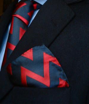 Royal Artillery Silk Pocket Square Pocket Square The Regimental Shop   