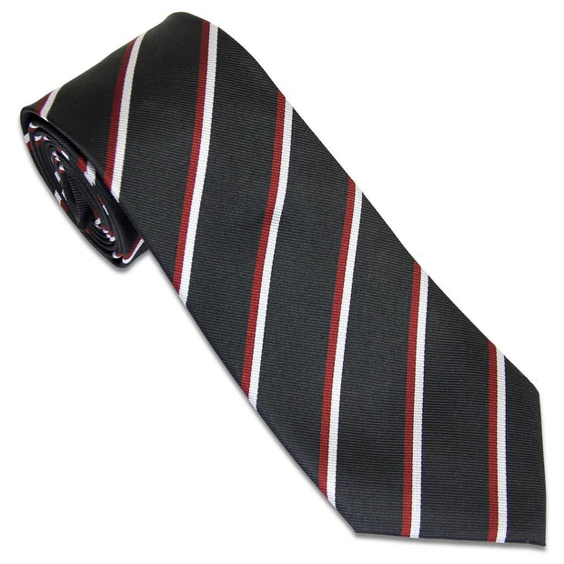 7th Dragoon Guards Tie (Silk) Tie, Silk, Woven The Regimental Shop Black/White/Red one size fits all 