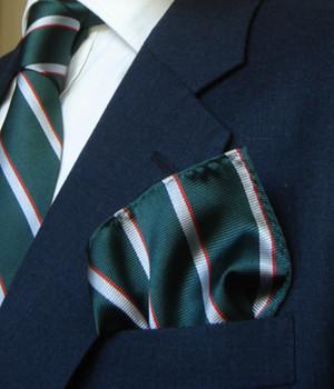 Intelligence Corps Silk Pocket Square Pocket Square The Regimental Shop   