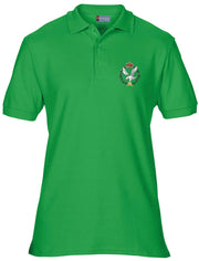 Army Air Corps (AAC) Polo Shirt Clothing - Polo Shirt The Regimental Shop 36" (S) Kelly Green 