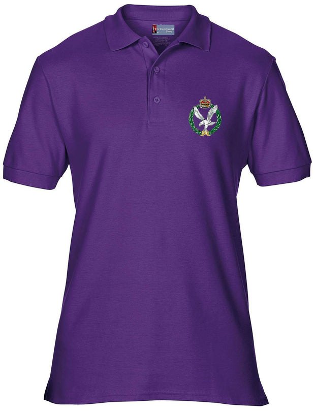 Army Air Corps (AAC) Polo Shirt Clothing - Polo Shirt The Regimental Shop 36" (S) Purple 