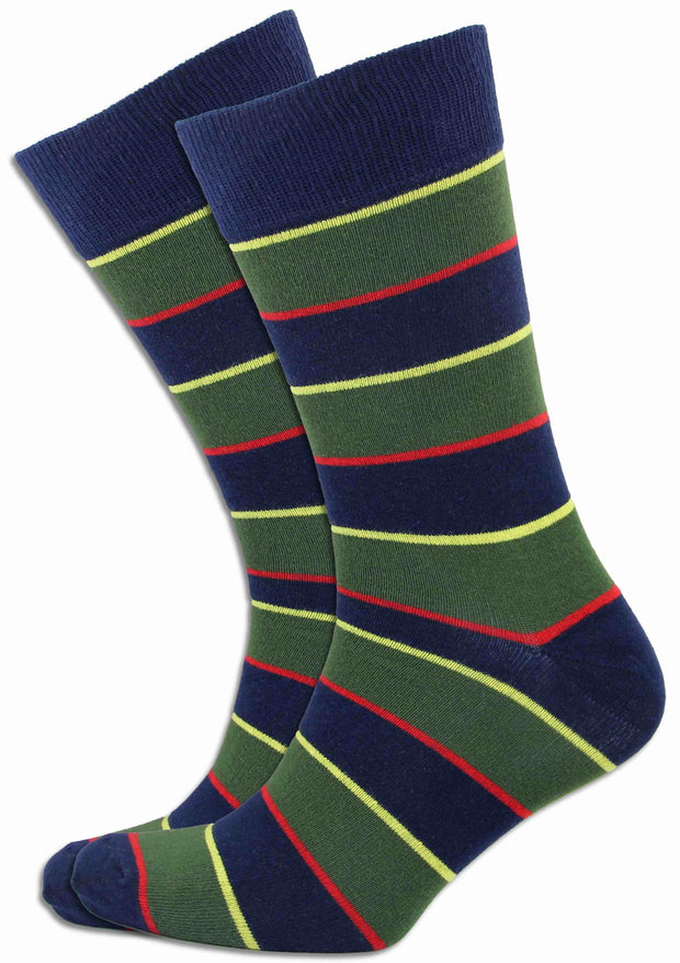 Argyll & Sutherland Highlanders Socks Socks The Regimental Shop Blue/Green/Red/Yellow One size fits all 
