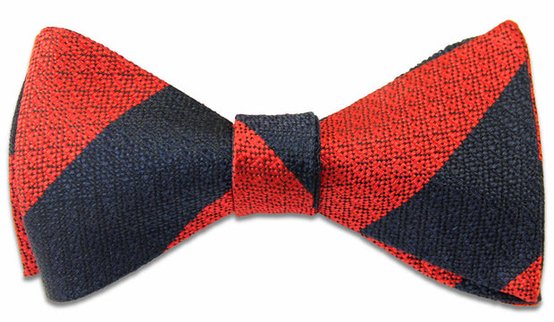 Adjutant General's Corps Silk Non Crease (Self Tie) Bow Tie Bowtie, Silk The Regimental Shop Red/Blue one size fits all 