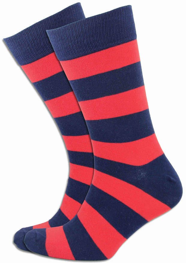 Adjutant General's Corps Socks Socks The Regimental Shop Dark Blue/Red One size fits all 