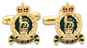 Adjutant General's Corps Cufflinks Cufflinks, T-bar The Regimental Shop Gold/Green/Red one size fits all 