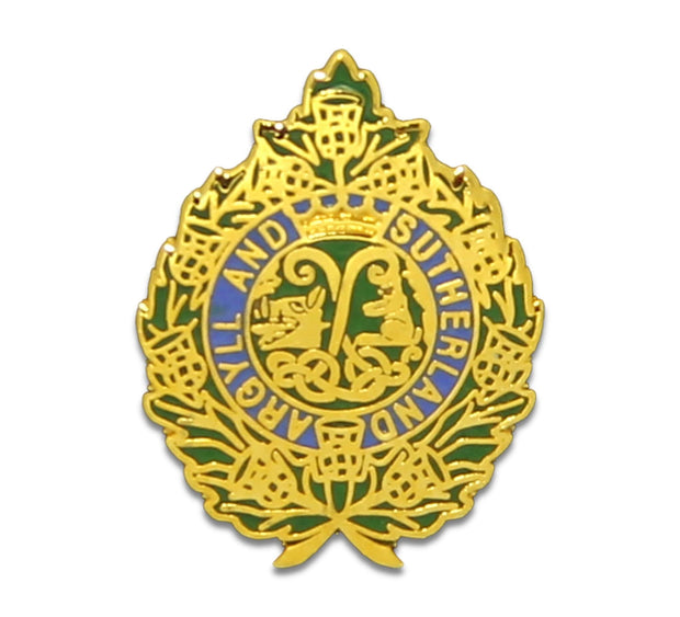 Argyll & Sutherland Highlanders Lapel Badge - regimentalshop.com