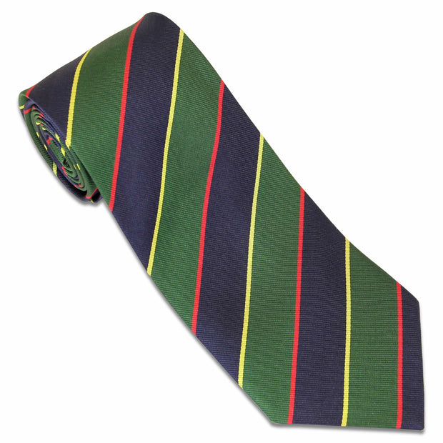 Argyll & Sutherland Highlanders (St. Louise's Batt.) Tie (Silk) Tie, Silk, Woven The Regimental Shop Green/Blue/Yellow/Red one size fits all 