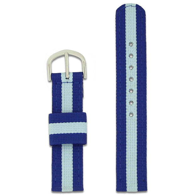 Army Air Corps Two Piece Watch Strap Two Piece Watch Strap The Regimental Shop Blue Striped one size fits all 