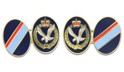 Army Air Corps Cufflinks Cufflinks, Gilt Enamel The Regimental Shop Blue/Gold/Red one size fits all 