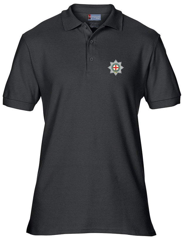 Coldstream Guards Regimental Polo Shirt Clothing - Polo Shirt The Regimental Shop 36" (S) Black 