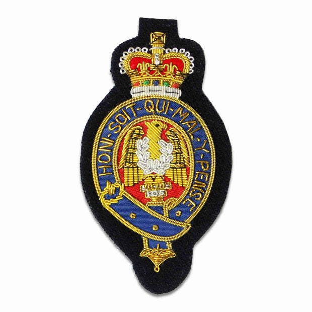 The Blues and Royals "Eagle" Blazer Badge Blazer badge The Regimental Shop Black/Blue/Red/Gold One size fits all 