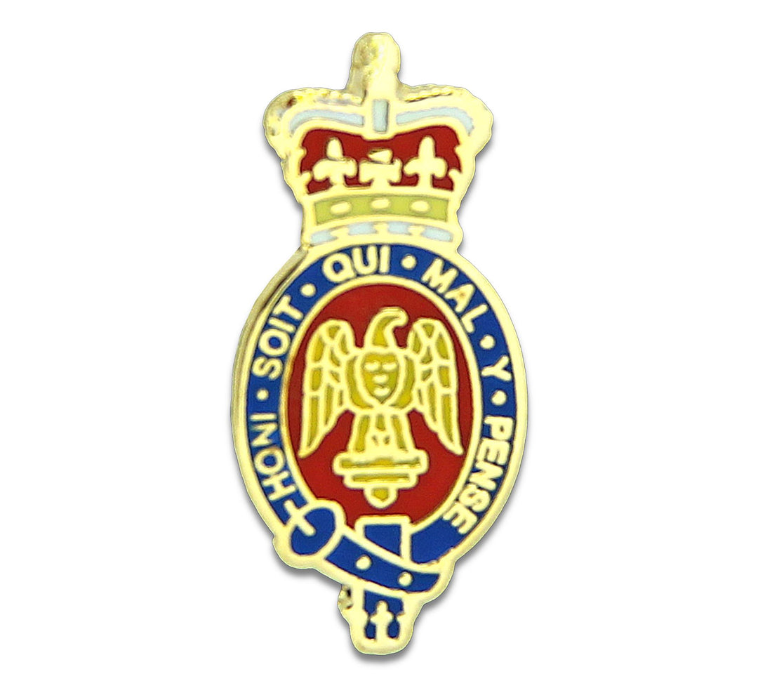thumbnail image 2 of Union Jack & Royal Crown Enamel Lapel Pin Badge T1059 - Made In UK 2 of 3